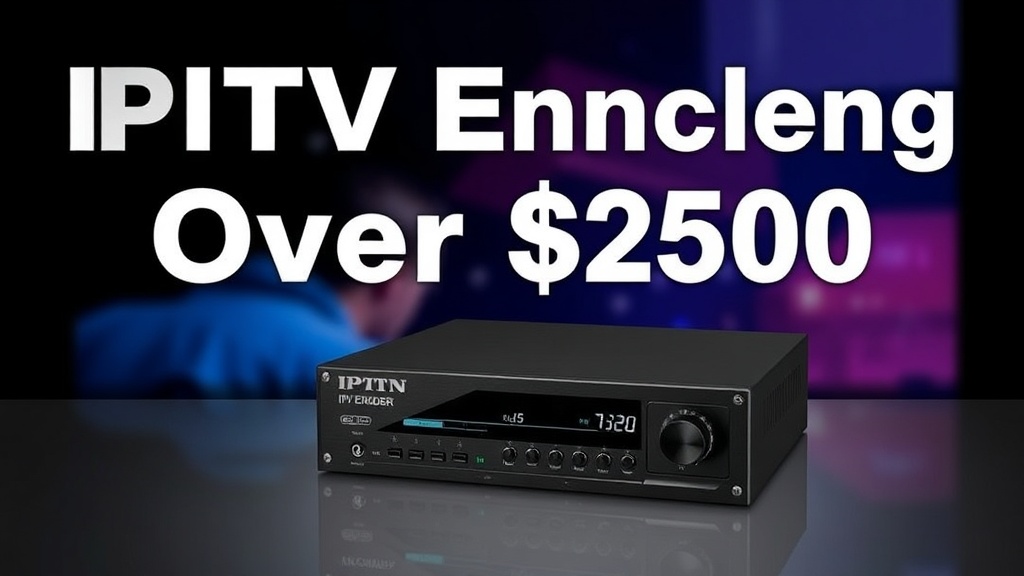IPTV Encoder Over $2500
